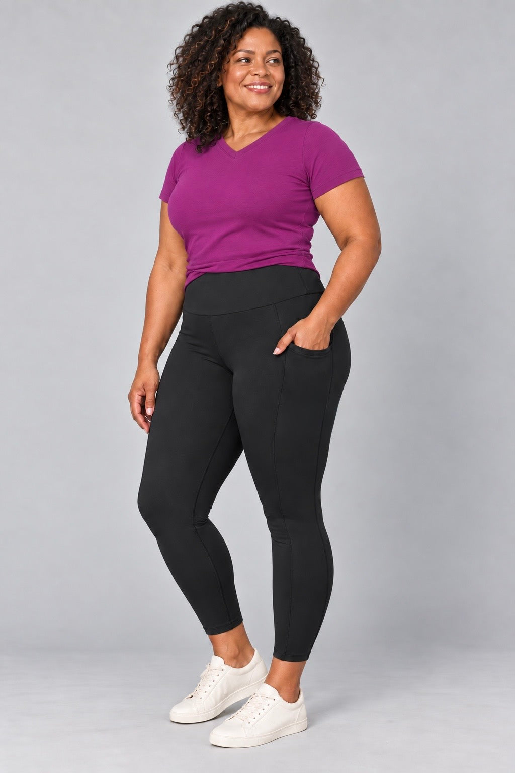 Cooling Bamboo High-Rise Pocket Leggings 25" Inseam