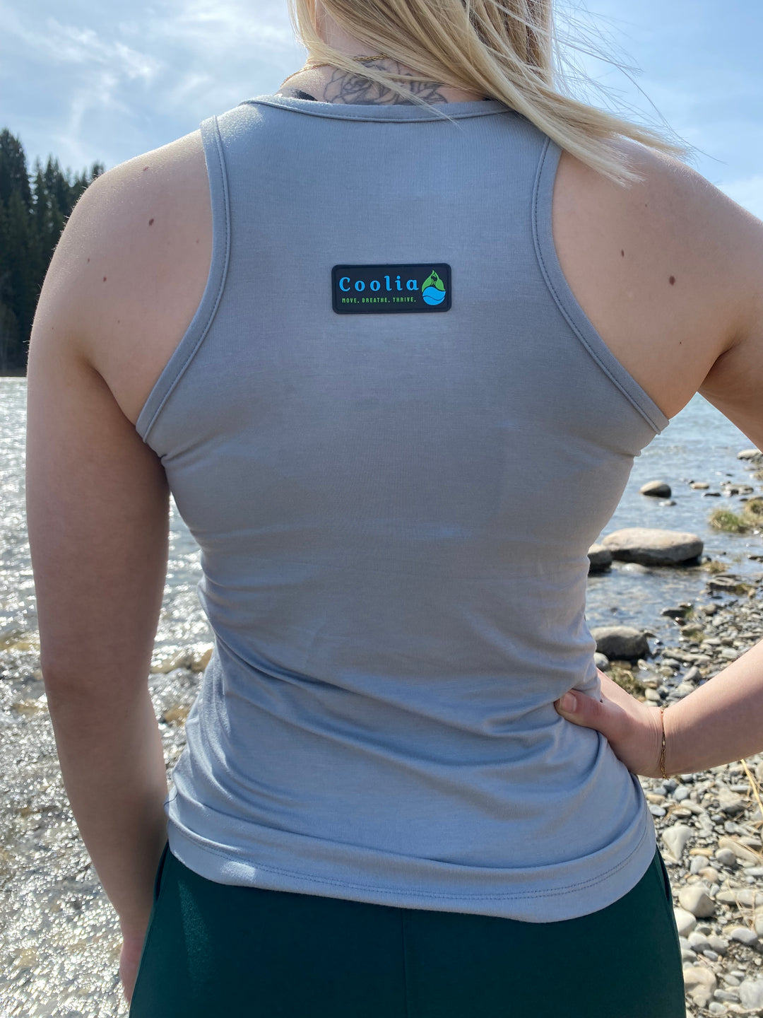 Bamboo Performance Racerback Tank - Women&